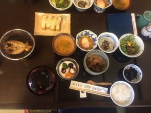 貝掛温泉　夕飯